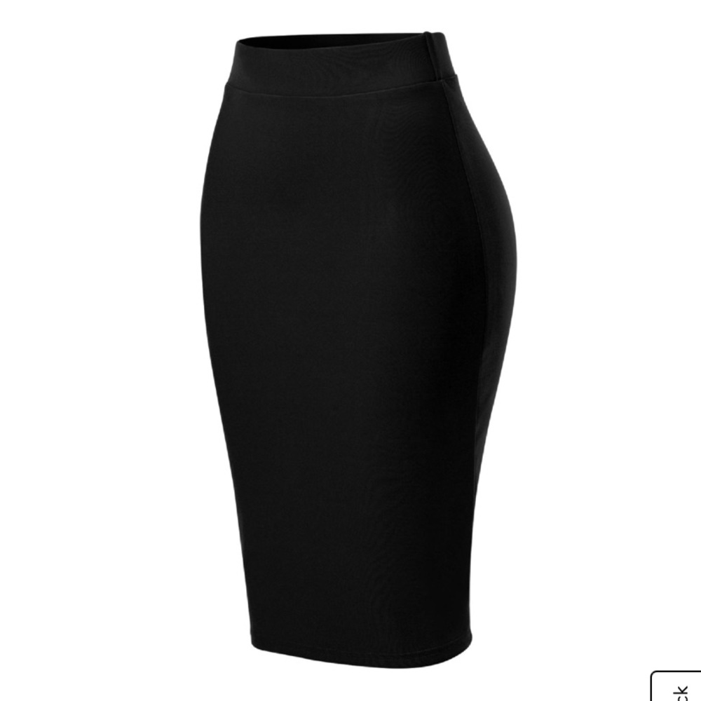 Black Pencil Skirt